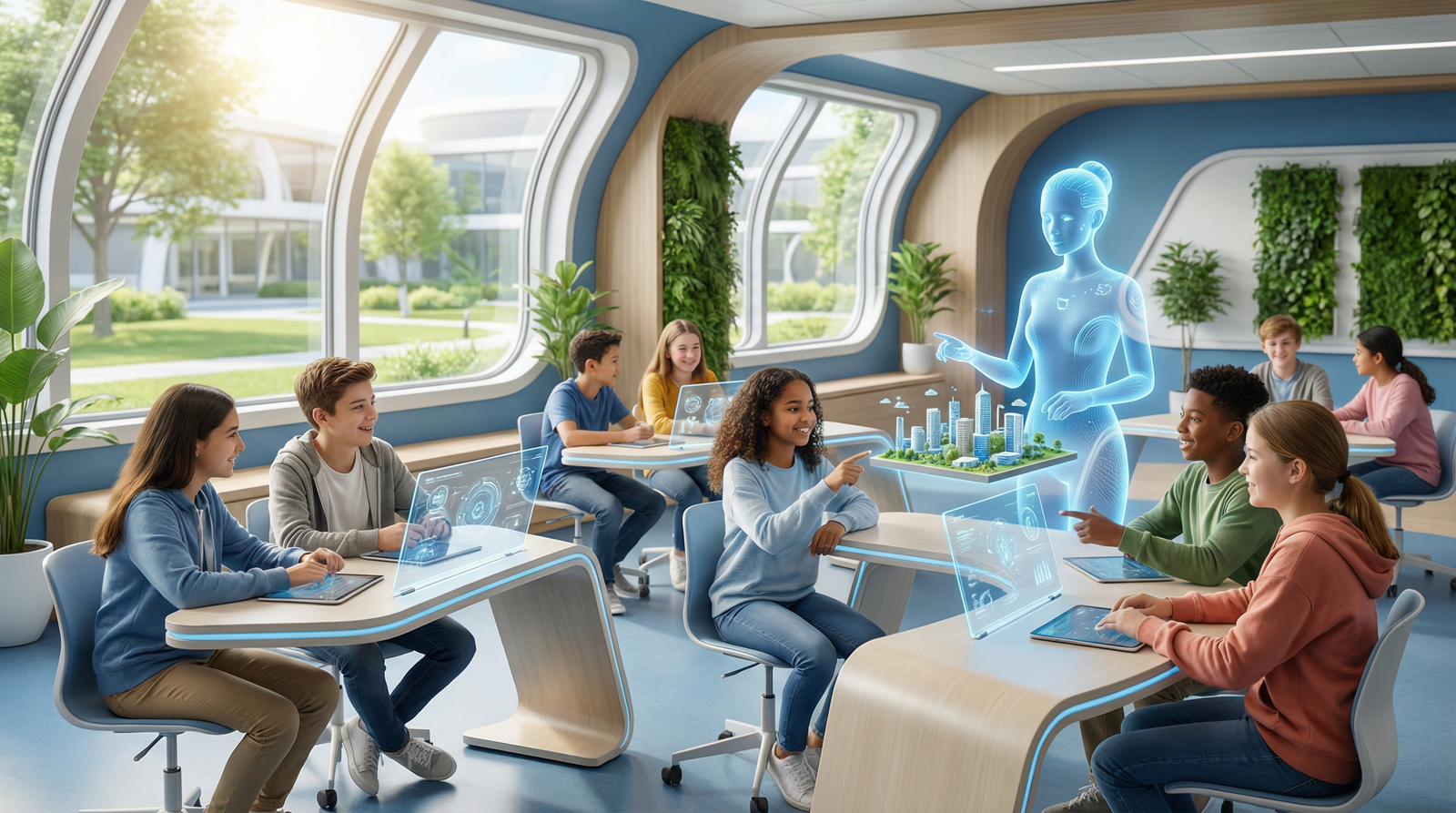 AI-powered classroom